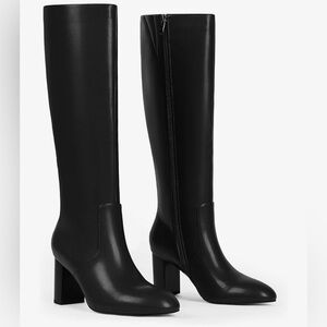 Elegant Black Knee-High Boots ~11